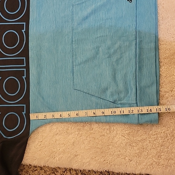 ADIDAS Youth, Hooded Blue Sweatshirt Youth Large - Picture 12 of 12